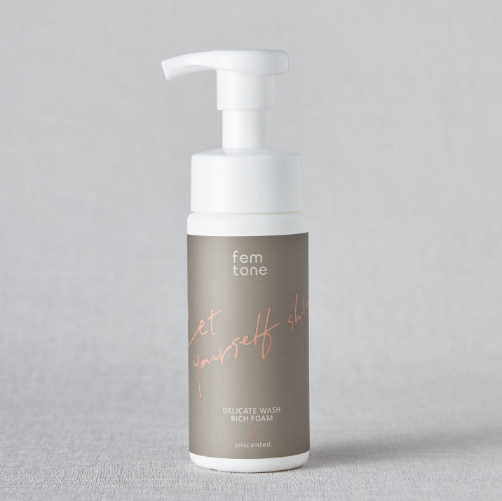 FEMUST ボディクリーム 、デリケートゾーンウォッシュ fem toneのデリケートゾーン専用フォーム洗浄料［デリケートウォッシュ
